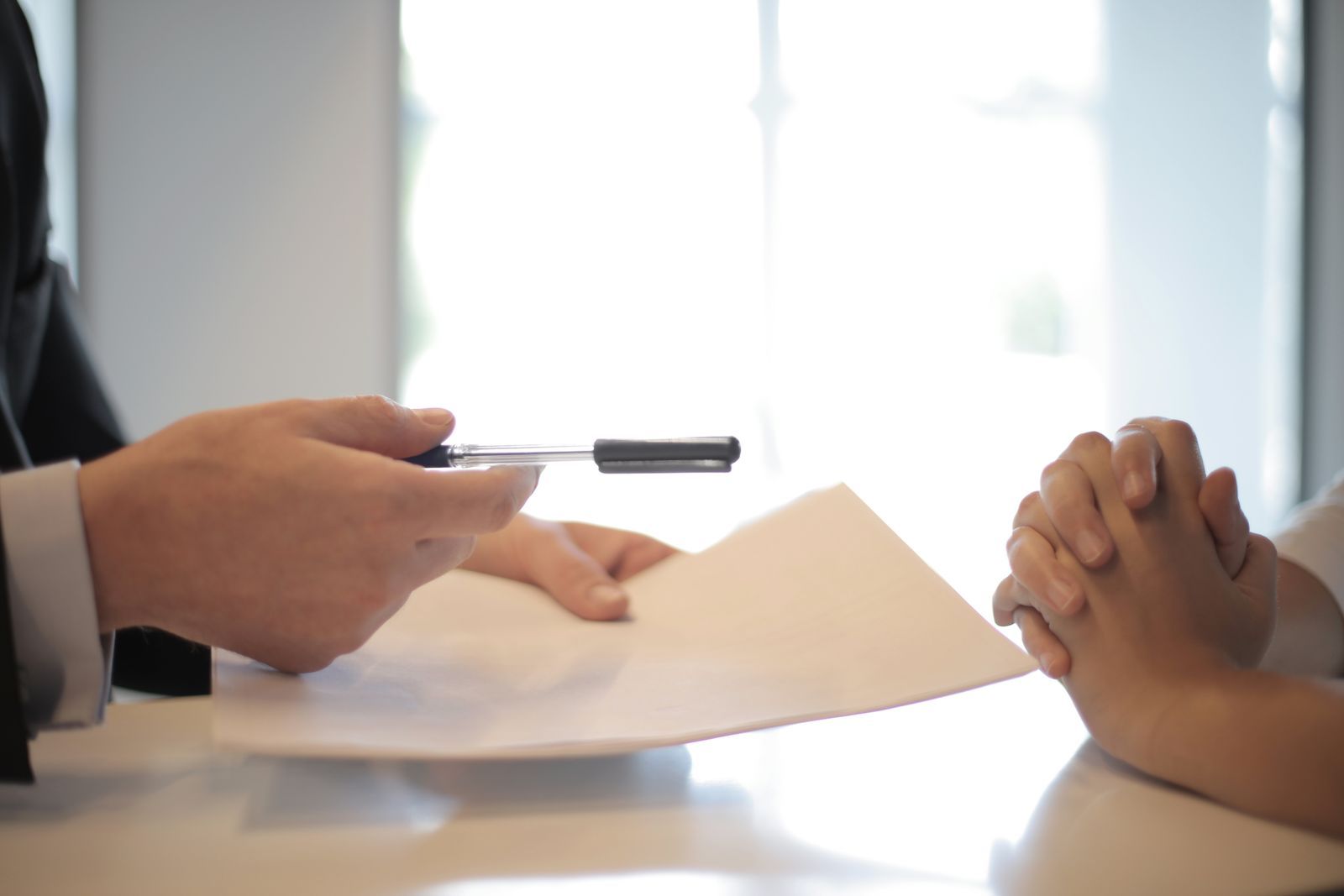 Signing a service contract renewal